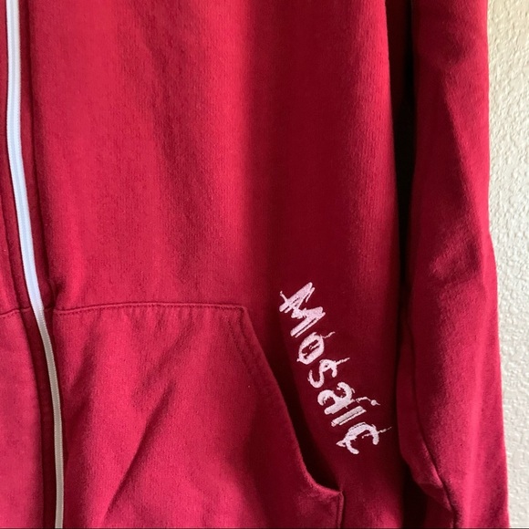 American Apparel Fleece Zipper Jacket Size Large - Picture 3 of 8